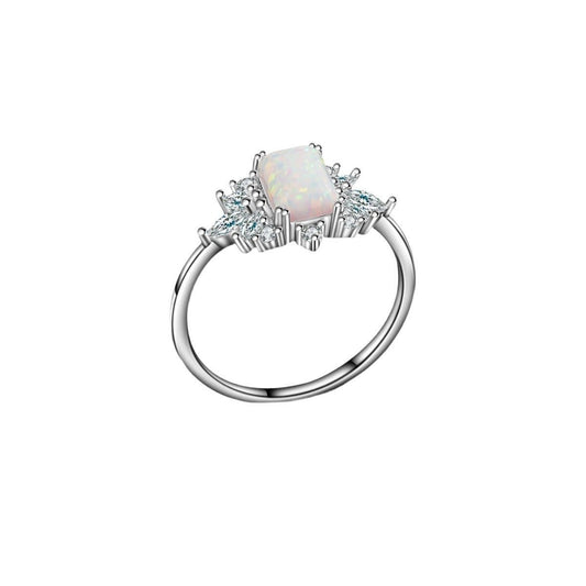 Bague Opelina - Argent S925 et Opale - Maria B.