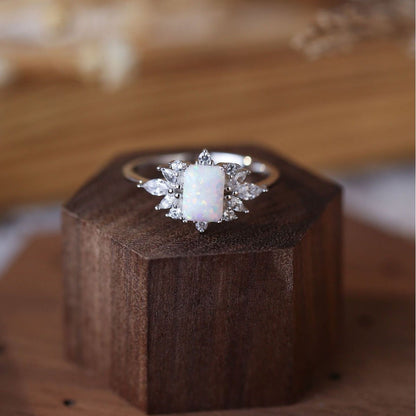 Bague Opelina - Argent S925 et Opale - Maria B.