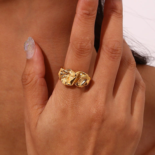 Bague Paloma - Acier inoxydable - Maria B.