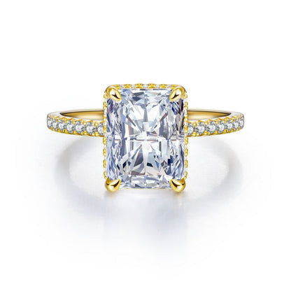 Bague Shiny - Diamant en carbone haute brillance et Argent S925 - Maria B.