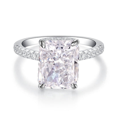 Bague Shiny - Diamant en carbone haute brillance et Argent S925 - Maria B.