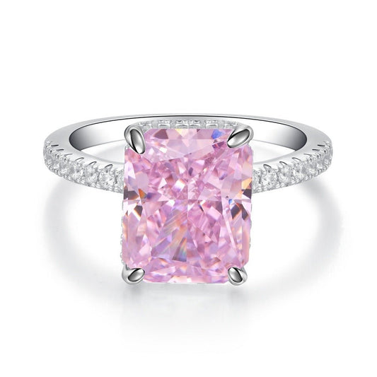 Bague Shiny - Diamant en carbone haute brillance et Argent S925 - Maria B.