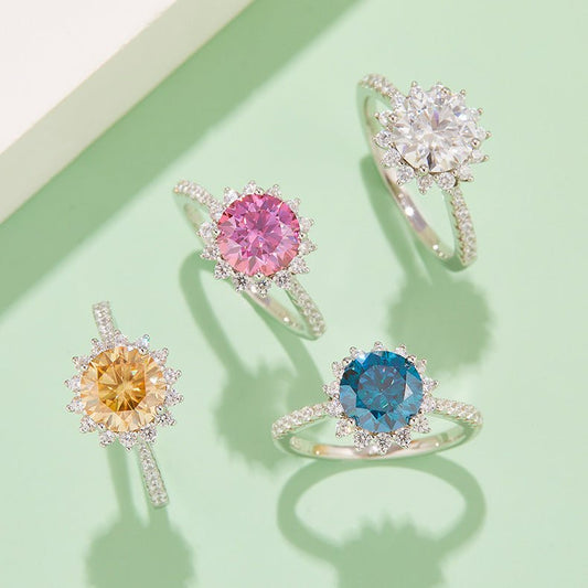 Bague Sunflower - Argent Sterling 925 - Maria B.