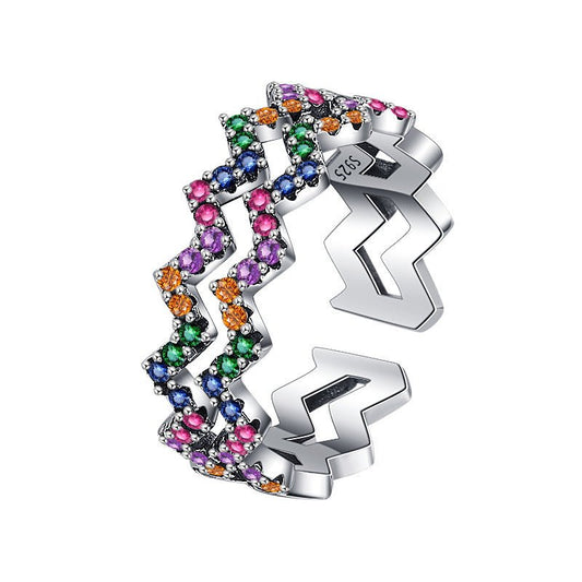 Bague Wave - Argent Sterling 925 - Maria B.