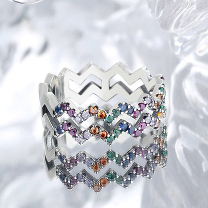 Bague Wave - Argent Sterling 925 - Maria B.