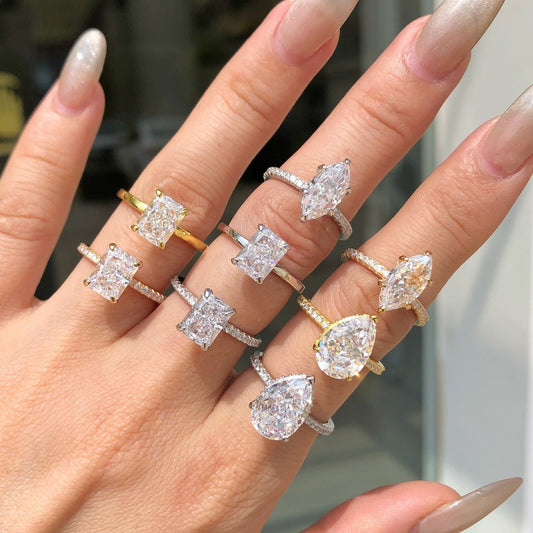 Bagues Lyra - Argent sterling 925 et Zircons - Maria B.