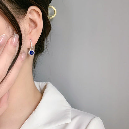Boucles d'oreilles Blue - Argent S925 - Maria B.