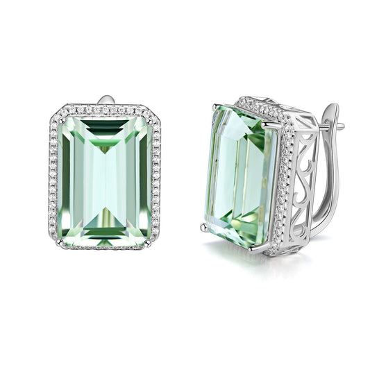 Boucles d'oreilles Christy - Cristal Argent Sterling 925 - Maria B.