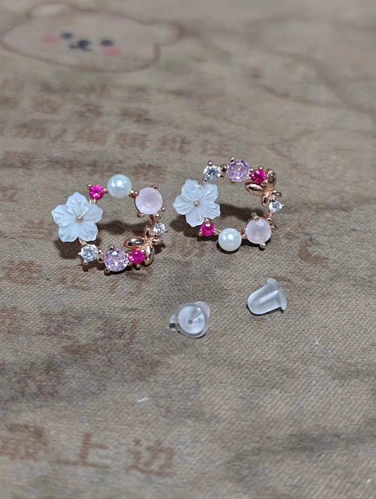 Boucles d'oreilles Hera - Argent sterling 925 - Maria B.