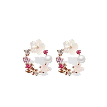 Boucles d'oreilles Hera - Argent sterling 925 - Maria B.