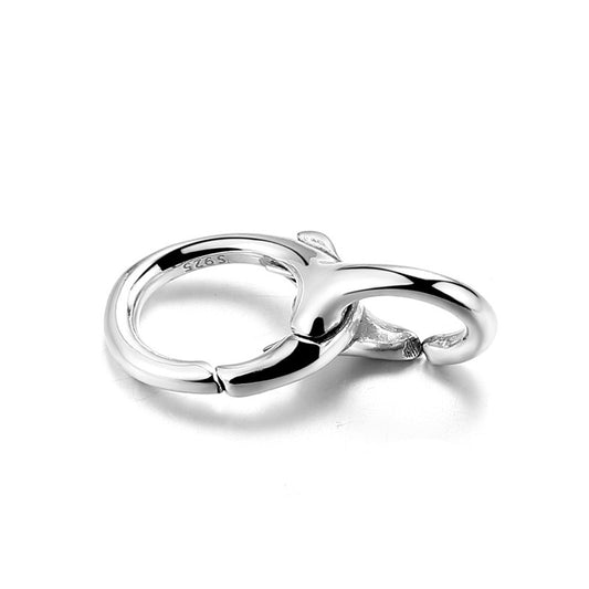 Fermoir Mousqueton Basique - Argent S925