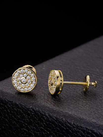 Boucles d'oreilles Joy - Diamant Moissanite 0.34Ct et Argent Sterling 925
